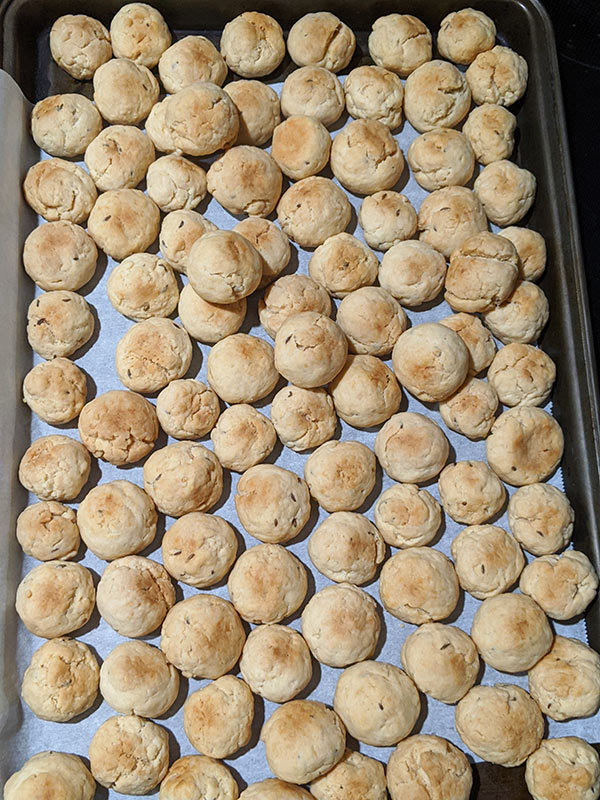 surati caraway biscuits baking