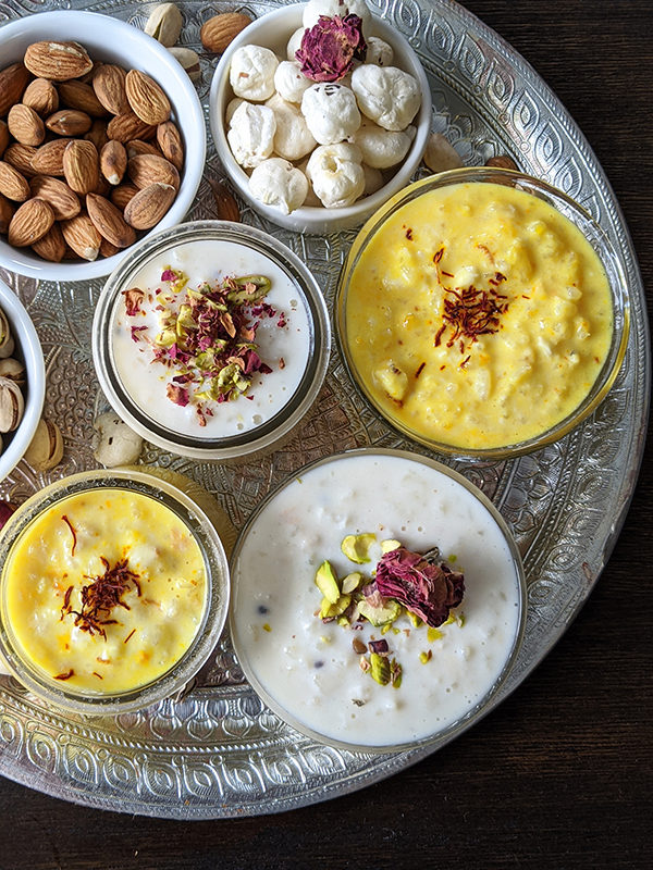 Foxnut (makhane) & cardamom rice pudding ready for eating1 title