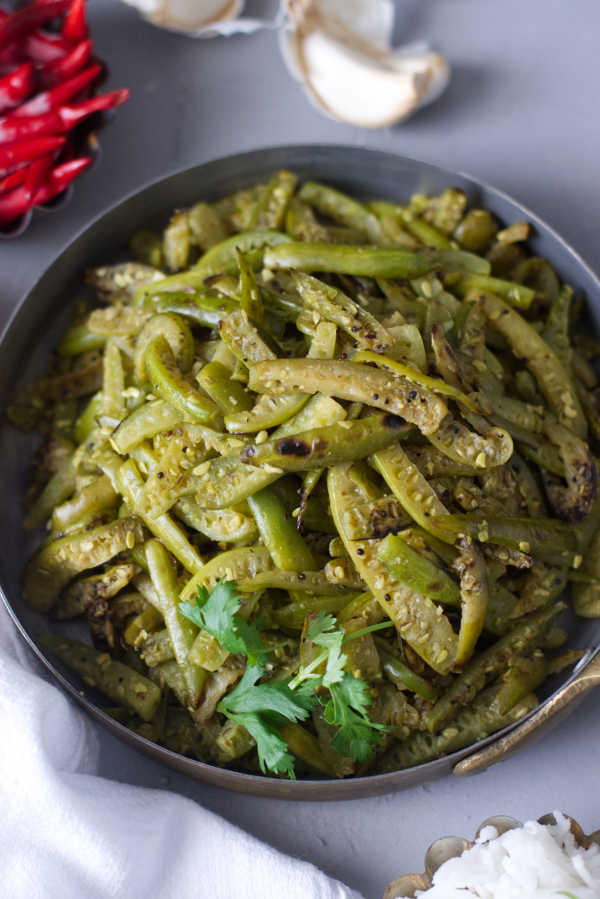 gujarati tindora shaak ivy gourd stir fry