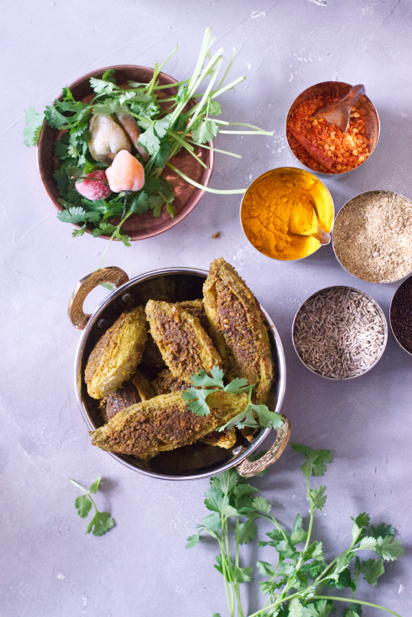 stuffed bitter gourd stuffed karela ready