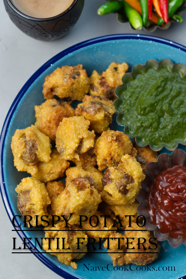 crispy potato lentil fritters ready aloo dal pakodaAF